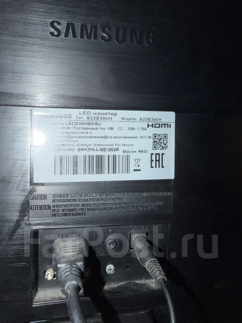 Samsung. 22", ���������� �� (LCD, LED, QLED) ����