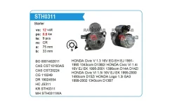 ������� Krauf Starter STH0311 STH0311 ����