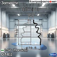 ������� ����� FB2034 (20x79,5x110) 1-56 (Maruichi) ���. 07411 07411 ����