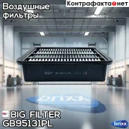 ������ ��������� BIG GB-95131PL BIG Filter ���. GB-95131PL GB95131PL ����