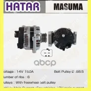 ��������� Masuma, Citroen (14V 150A) Masuma AL-U515 ALU515 ����