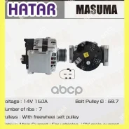 ��������� Masuma, FORD Gbvajqj, ENQJ, ENQW (14V 150A) Masuma AL-U514 ALU514 ����