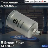 ������ ��������� AUDI 80/100/A6 84- / VW Scirocco/Corrado/Golf/Jetta 82- Green Filter ���. KF0102 KF0102 ����