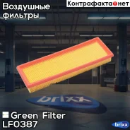 ������ ��������� Renault Clio/Kangoo/Laguna/Megane/Scen�ic/Trafic 97- / Nissan Primastar 97- / OPEL Movano/Vivaro 97- Green Filter ���. LF0387 LF0387...