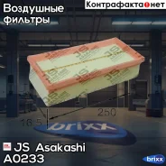 ������ ��������� Mitsubishi Colt 04- /Smart Forfour 04- JS Asakashi ���. A0233 A0233 ����