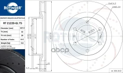 ���� ��������� Toyota LAND Cruiser Prado (_J15_) 2.8 D-4D (GDJ150, GDJ155) Rotinger ���. RT21220GLT5 RT21220GLT5 ����