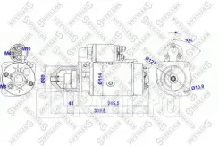 ������� ��� 1993-2002, ������� Stellox 88-02027-SX 8802027SX ����