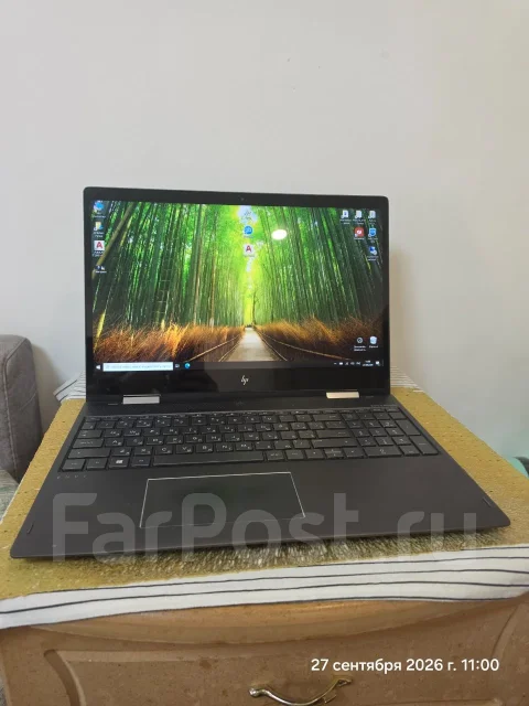 HP Envy x360. 15.6", 3����, ��� 8 ��, ���� 240���, WiFi: 1, Bluetooth: 1 ����