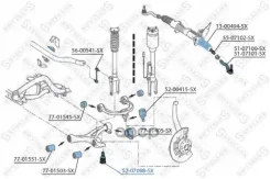 ����� ������� MB GL-Class GL 350 CDI 4-matic (164.823) 1012/ MB R-Class R 500 4-matic (251.075, 251.175) 0514/MB R-Class R 350 4-matic (251.065, 251.1...