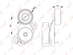 ���������� / ��������� Skoda Fabia II 1.4TSI 10- / VW GOLF V-VI 1.4TSI 05- / Jetta V-VI 1.4TSI 06- / Tiguan 1.4TSI 07- / ALT / AC Skoda Fabia II 1.4 1...