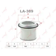 ������ ��������� LYNXauto, ���. LA-389 LA389 ����