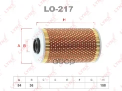 ������ �������� (��������) BMW 3(E36) 2.5D 91-98 / 5(E34) 2.5D 91-95 LYNXauto ���. LO217 LO217 ����