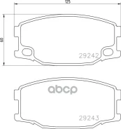 ������� ��������� �������� | ����� / ��� | (PF-3407) Mitsubishi Canter, Rosa Nisshinbo ���. NP3024 NP3024 ����