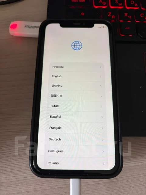 Apple iPhone 11. �/�, 128 ��, �����, 3G, 4G LTE, Dual-SIM, ����������, NFC, eSIM, ������� �������, ������������ ������� ����