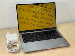Apple MacBook Pro 14 2021. 14.2", 3,2����, ��� 16 ��, ���� 512���, WiFi: 1, Bluetooth: 1, ����������� �� 5��. ����