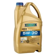 Ravenol HDX. 5W-30, �������������, 4��. ����