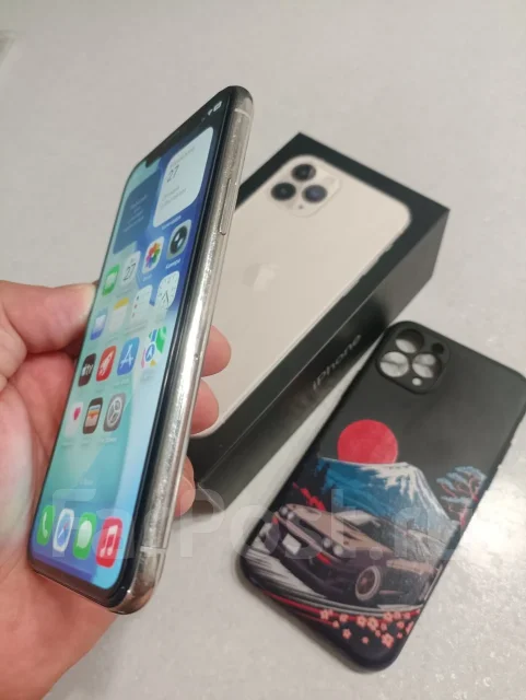 Apple iPhone 11 Pro. �/�, 64 ��, �����, 3G, 4G LTE, 5G, NFC, eSIM, ������� �������, ������������ ������� ����