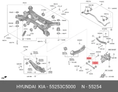 ����������� ������ ������� ����������� Hyundai/KIA 55253C5000 55253C5000 ����