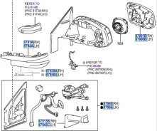 ������� ������ � ������� 87910-42C10 RAV4 2012-19� 8791042C10 ����