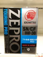 Idemitsu Zepro Touring Pro. 0W-30, �������������, 4��. ����