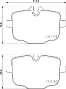 ������� ��������� ������ Brembo P06101 BMW P06101 ����