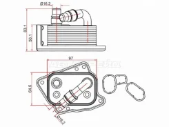 �������� �������� BMW 1-Series E87 04-, BMW 3-Series E46 98-05 2/3/4/5D, BMW 3-Series E90 05-, BMW 5-Series E60/61 03-09, BMW X1 E84 09-, BMW X3 E83 0...