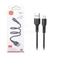 ������ USB - MicroUSB Hoco X113 (2.4A, ������� ������) ������ ����