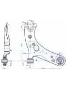����� ������ Toyota Prius 12-/Corolla/Rumion/MARK X/Auris/Blade/Scion/Zelas/LEXU�S HS250H 06- RH SAT ST4806812300, ������ ST4806812300 ����