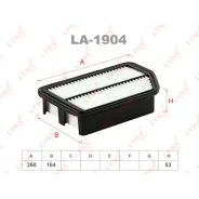 ������ ��������� LYNXauto, ���. LA-1904 LA1904 ����