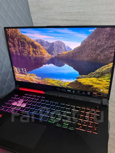 Asus ROG Strix G17. 17.3", 165����, ��� 16 ��, ���� 1 000���, WiFi: 1, Bluetooth: 1, ����������� �� 24��. ����