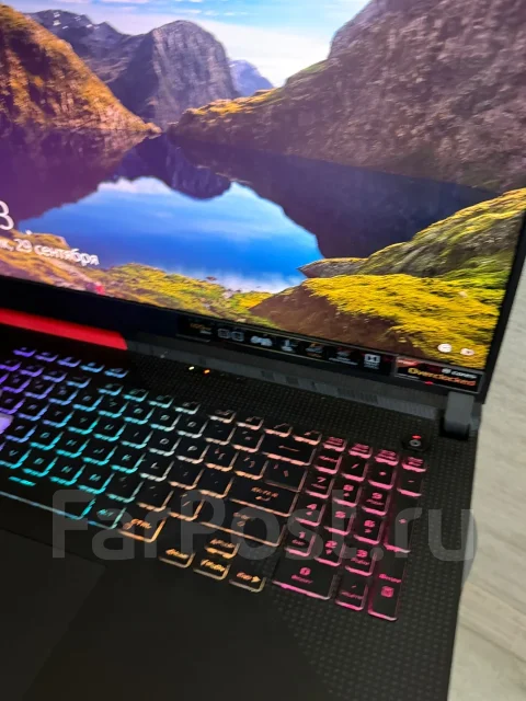 Asus ROG Strix G17. 17.3", 165����, ��� 16 ��, ���� 1 000���, WiFi: 1, Bluetooth: 1, ����������� �� 24��. ����