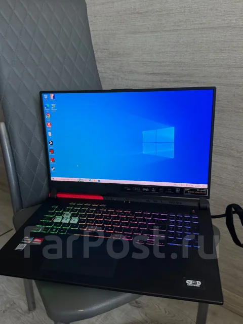 Asus ROG Strix G17. 17.3", 165����, ��� 16 ��, ���� 1 000���, WiFi: 1, Bluetooth: 1, ����������� �� 24��. ����
