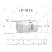 ������ ��������� LYNXauto, ���. LF-1012 LF1012 ����