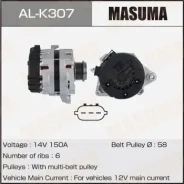 ��������� Masuma, KIA / G4ND, G4KD, G4NC (14V/150A) AL-K307 ALK307 ����