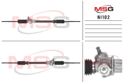 ������� ����� ��� ��� ����� Nissan Sunny II 1986-1991 NI102 ����