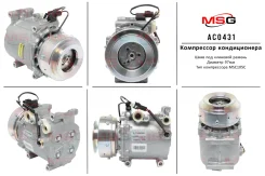 ���������� ������������ Mitsubishi Pajero / Montero Sport 1996-2008, Mitsubishi Pajero Sport 2007- AC0431 ����