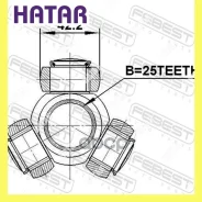 ������� 25x42.2 ������� Febest 0116ZVW30 0116ZVW30 ����