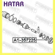 ��������� ���������� ���� 35x72x25 Febest AS357225 AS357225 ����