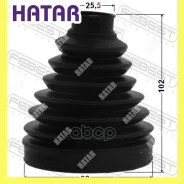 ������� ���� �������� �������� pvc 92x102x25.5 ������� Febest 0117PZVW30 0117PZVW30 ����