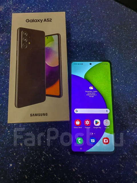 Samsung Galaxy A52. �����, 128 ��, ������ ����