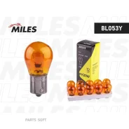 ����� PY21W 12V 21W BAU15s Yellow Miles BL053Y BL053Y ����