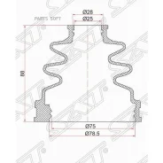 ������� ����� ���������� Suzuki Grand Vitara 01-16 /Toyota MARK II 96-01 (�������) SAT C1158T C1158T ����