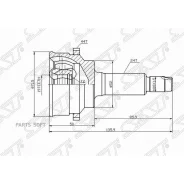 ���� �������� Mazda Demio/FORD Festiva 96-02 (19-24-52) SAT MA14A44 MA14A44 ����