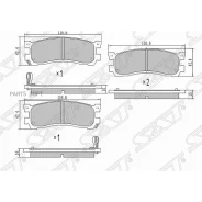 ������� ��������� ��� Mazda Bongo 95-01/MPV LV 95-99 SAT STJ0Y12648Z STJ0Y12648Z ����