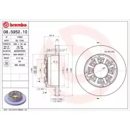 ���� ����. ���. ! Iveco Daily 35-8/10/12/40-10/12/45-10/12/4�9-10/12 89 08.5952.10 Brembo 08595210 08595210 ����