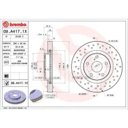 ���� ��������� Brembo 09A4171X 09A4171X ����