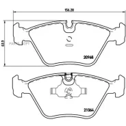 ������� �������� �. BMW E34 1.8-2.5TDs 89-95/E32 3.0-5.0 86-94 P06012 270 00=571355B=FDB779 ! Brembo P06012 P06012 ����