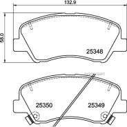 ������� �������� ��������! Hyundai Solaris, KIA Rio IV 17 P 30 122 Brembo P30122 P30122 ����