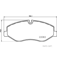 ������� �������� ���! MB Vito W447 1.6-2.1CDi 14 P50129 Brembo P50129 P50129 ����