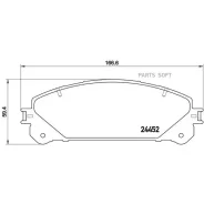 ������� ��������� �������� Brembo P83145 P83145 ����